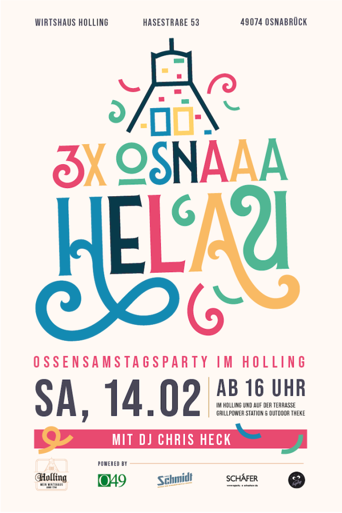 Plakat Karneval im Holling